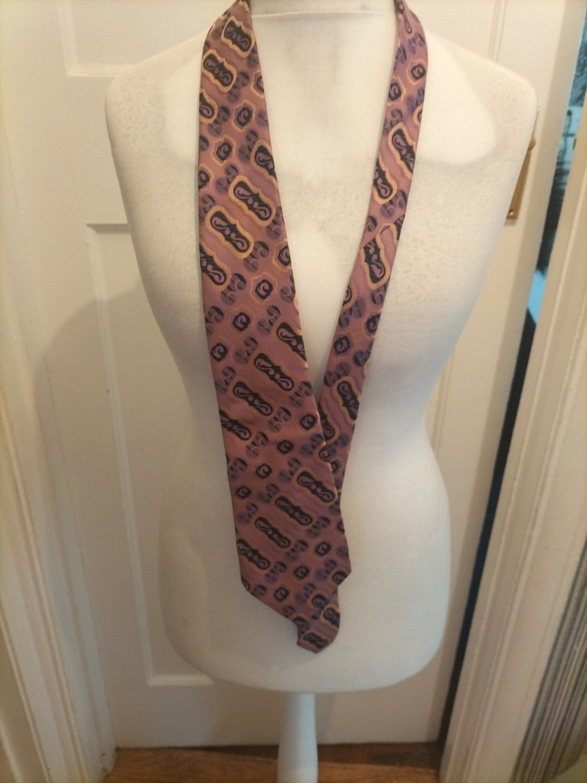 Mens Sambrook Purple Tie