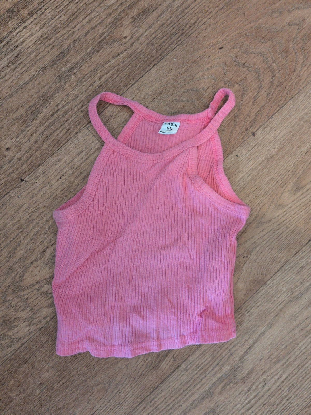 Shein 5 Years Pink Sleeveless Top