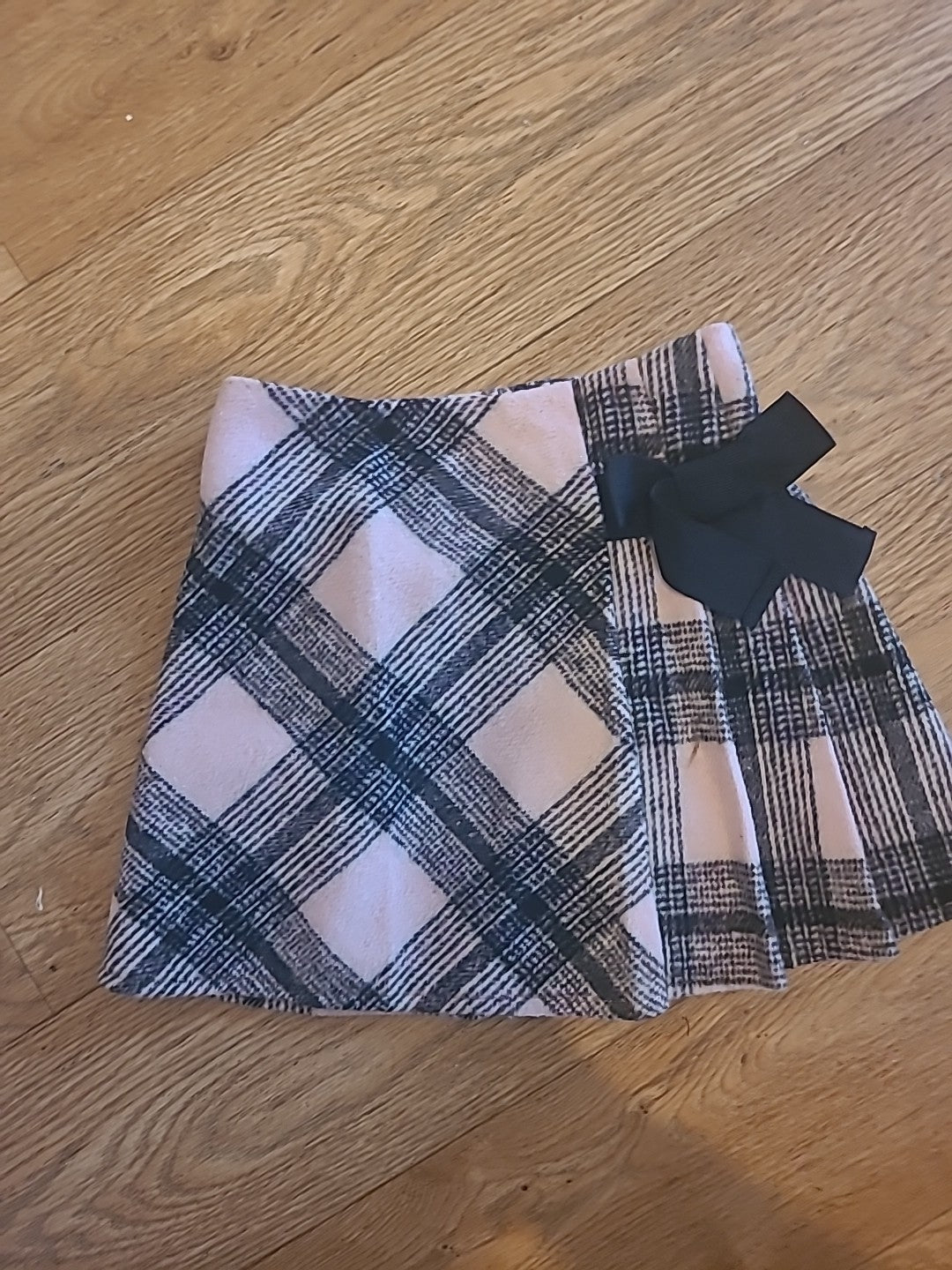 Girls Matalan Age 18-23 Months Pink Check Skirt