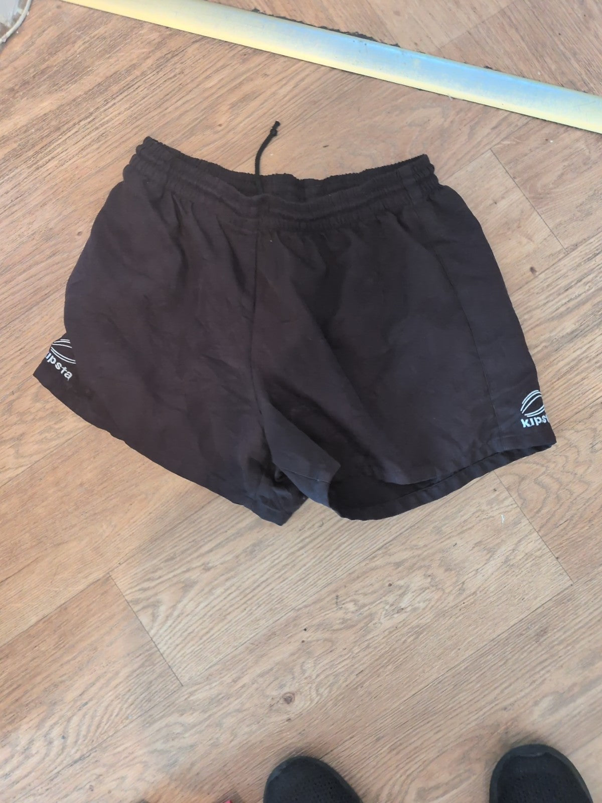 Kipsta Medium Black Elasticated Shorts