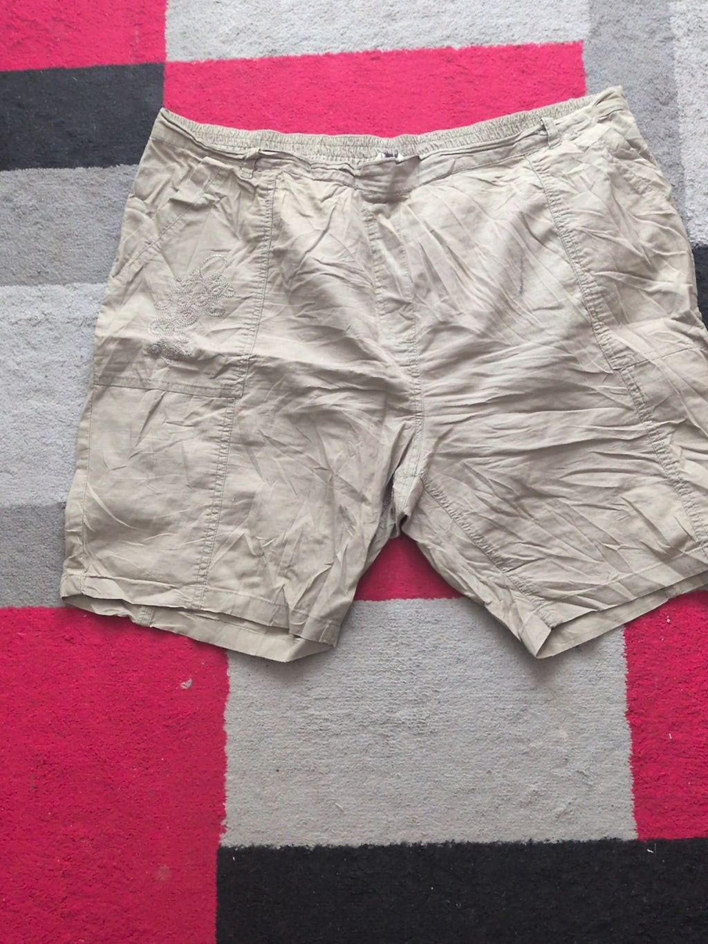 Being Casual 26 Khaki Green Shorts