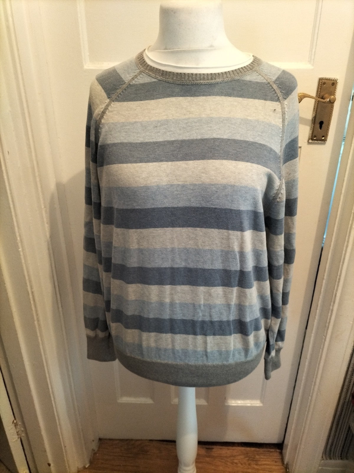 Mens Next Size Medium Blue Toned Pullover Jumper