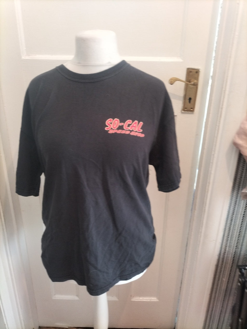Hanes Beefy Large Printed T-shirt Short Sleeve