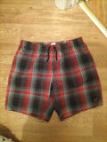 Mens Speedo Size XL Red And Black Mesh Lined Elasticated Shorts