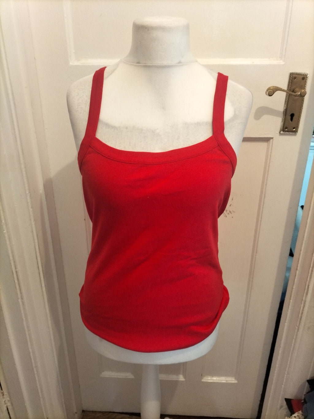 Evie Collection Size 16 Red Sleeveless Cami