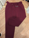 George 18 Purple Straight Leg Trousers