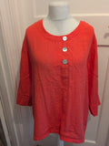 Tigi 18/20 Pink Long Sleeve Blous