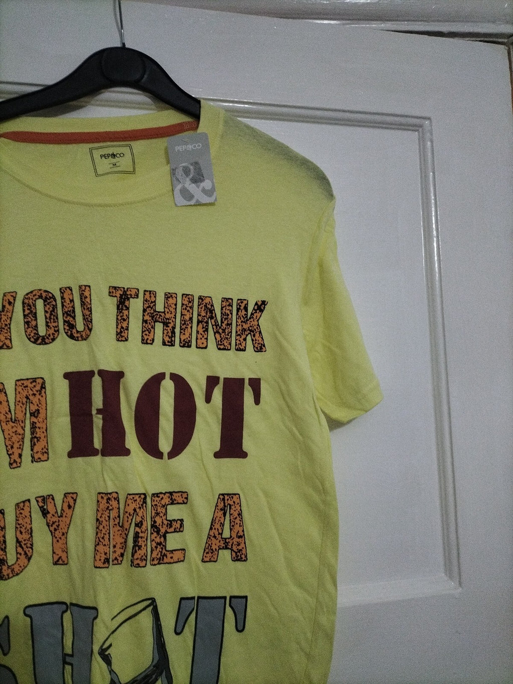 Mens Pep And Co Medium Shot Tshirt