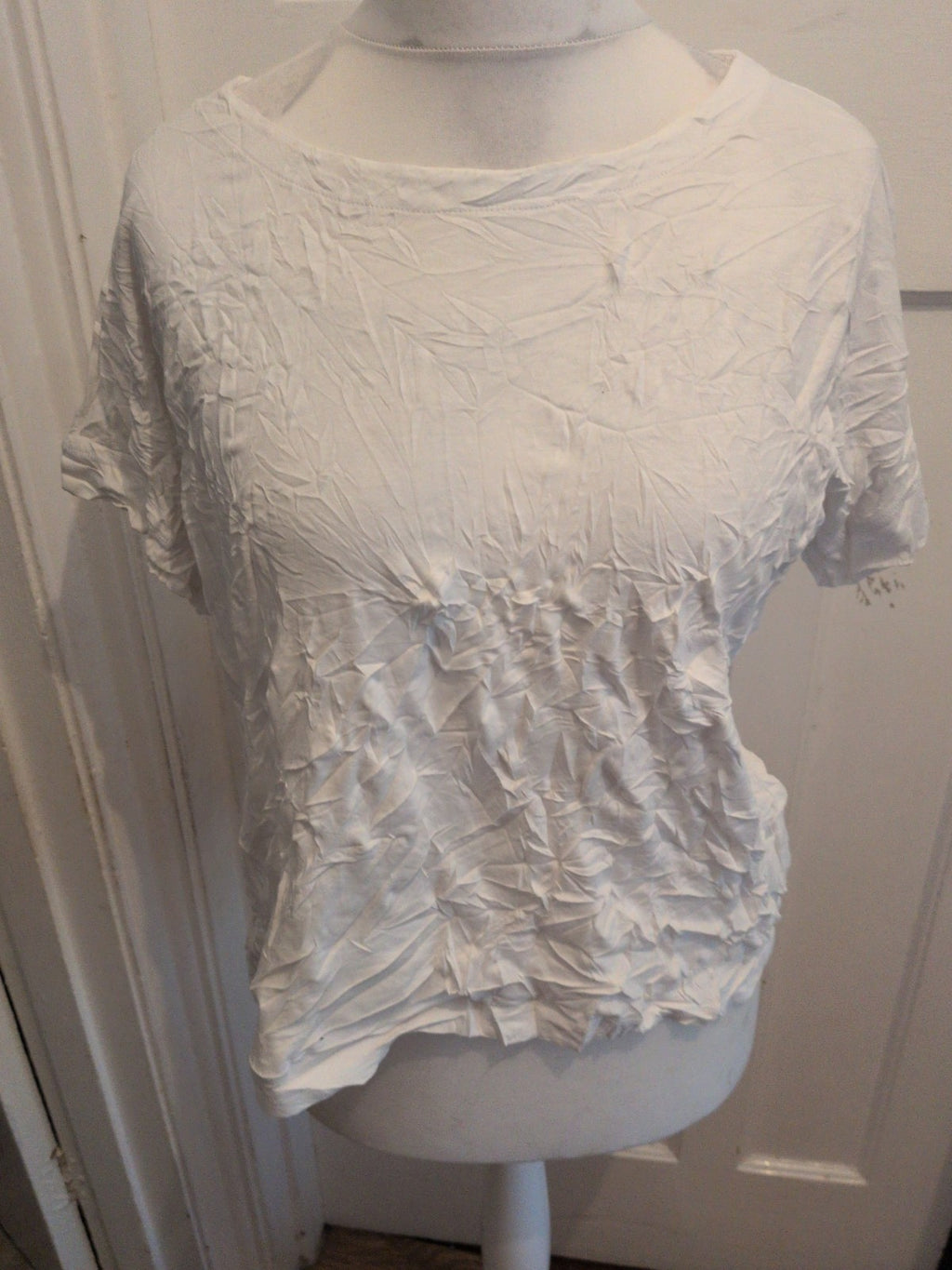 White Stuff 16 White Short Sleeve Tee