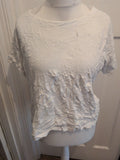 White Stuff 16 White Short Sleeve Tee