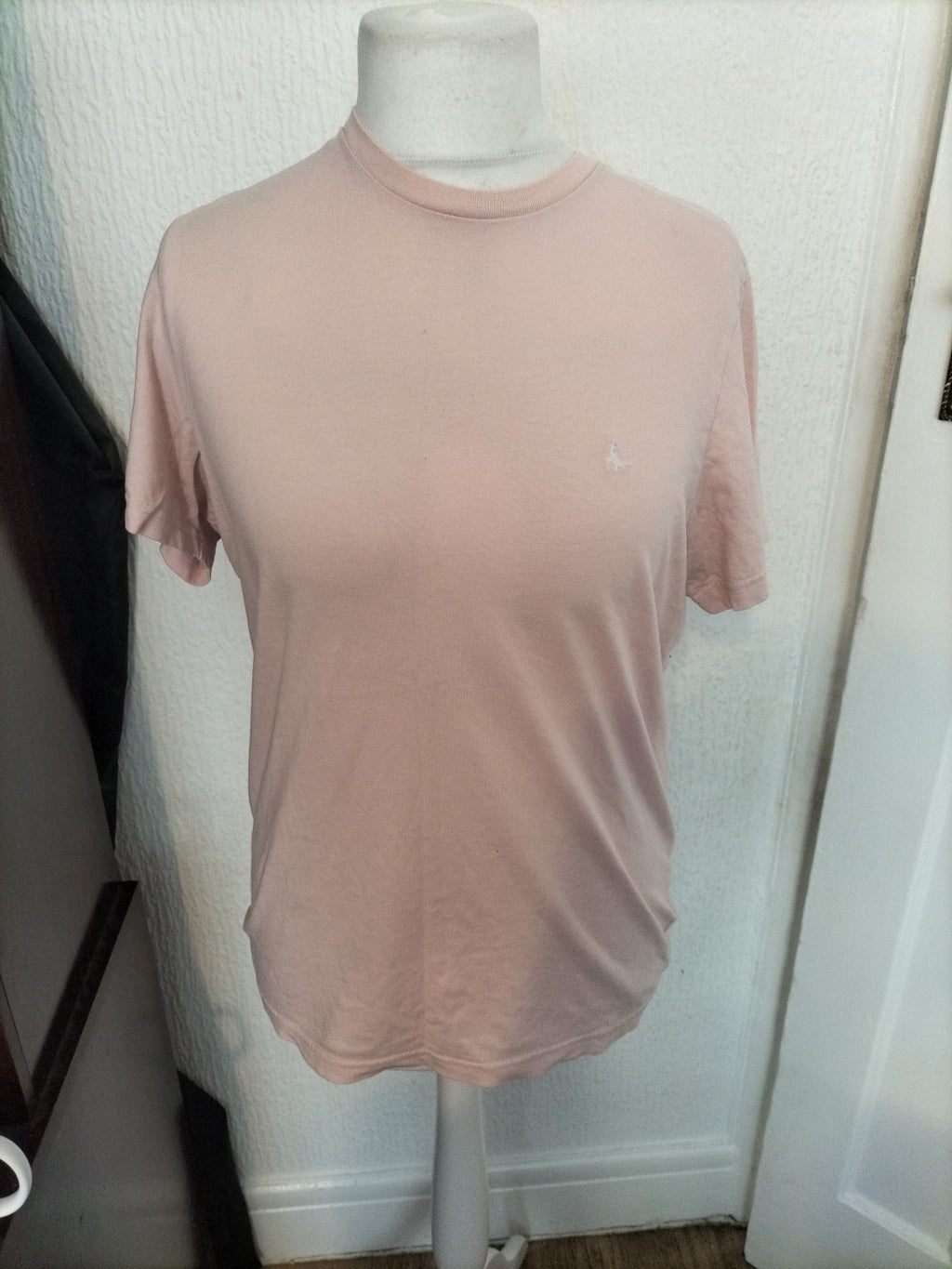 Mens Jack Wills Size M Classic Fit Pink Tshirt