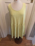 Ladies New Look Size 18 Lime Sleeveless Dress