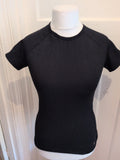 Primark 10-12 Small Black Short Sleeve T-shirt