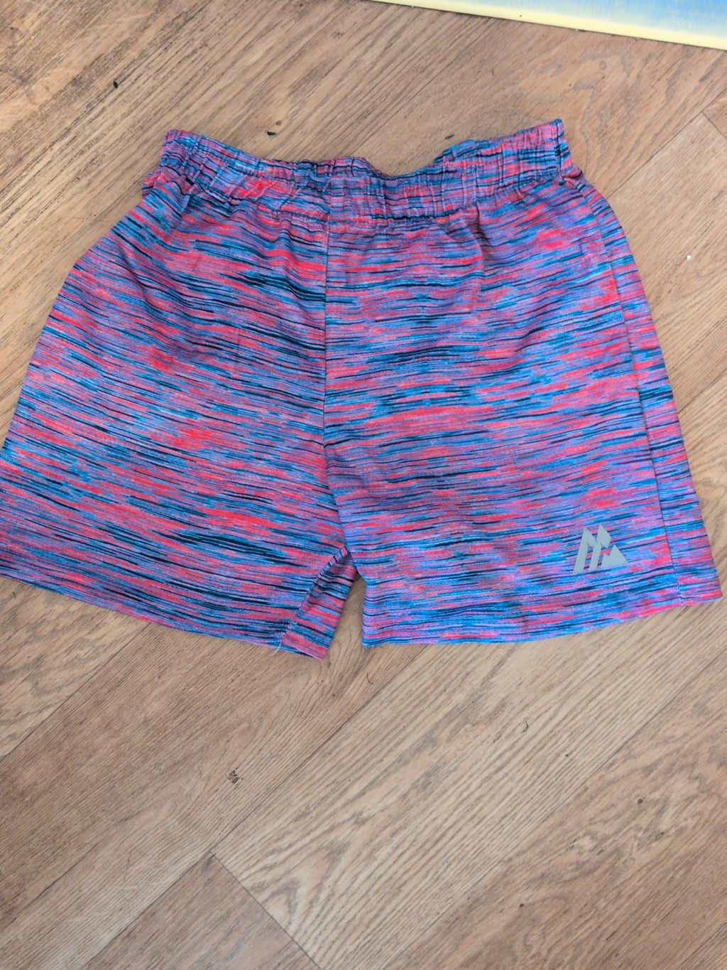 152cm Purple Red Flecked Elasticated Shorts