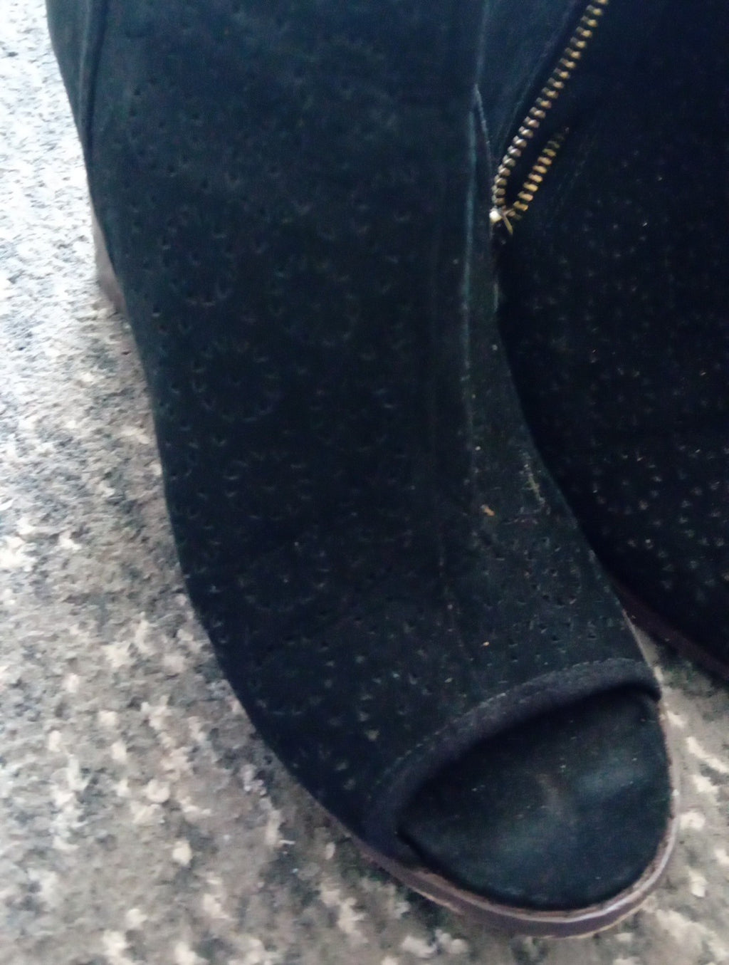 Ladies Miss KG opened Toe Ankle Boots Size 37 Free Delivery