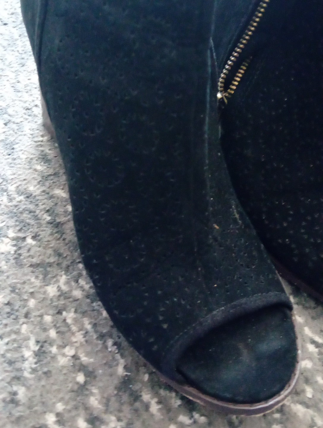 Ladies Miss KG opened Toe Ankle Boots Size 37 Free Delivery