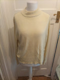 Papaya 22 Pale Yellow High Neck Jumper Mark On Front