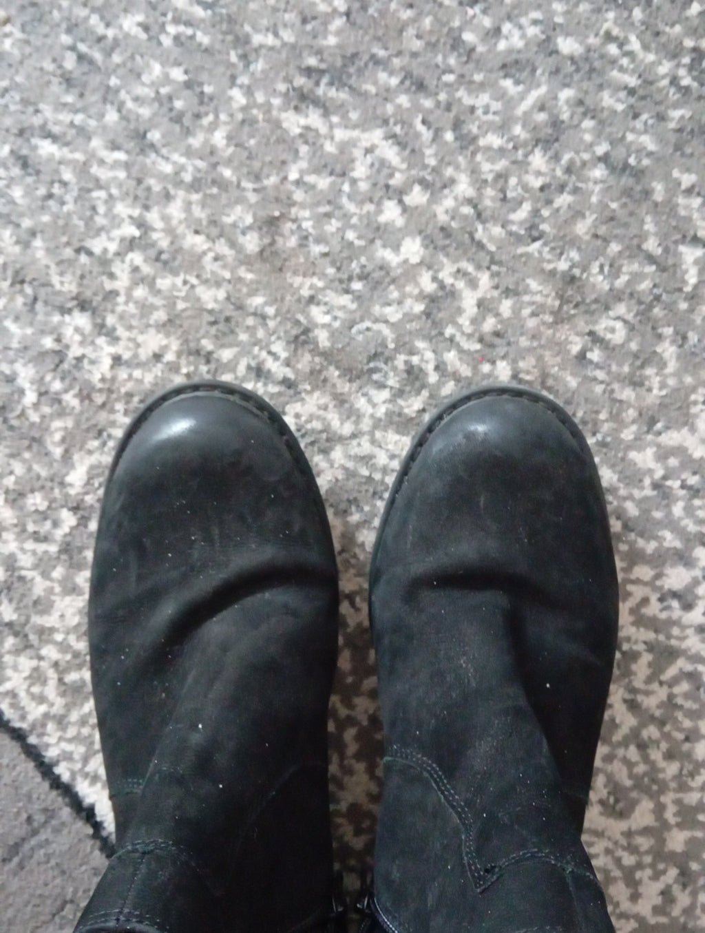 Ladies Black Ankle Boots With Zip Size 5 George Free Delivery