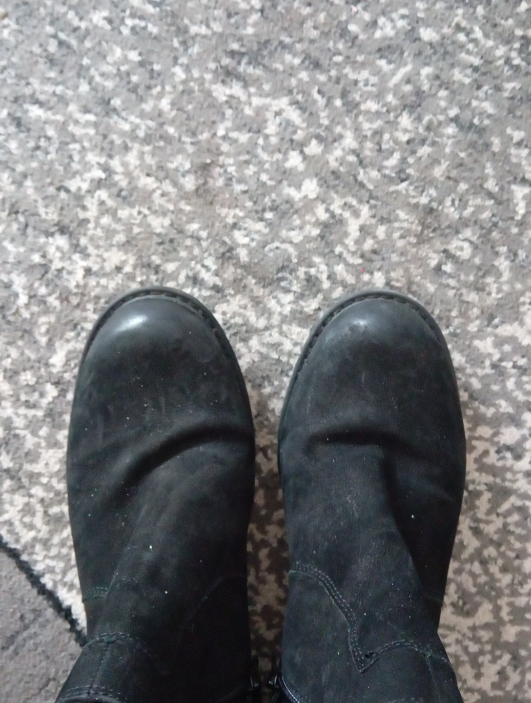 Ladies Black Ankle Boots With Zip Size 5 George Free Delivery