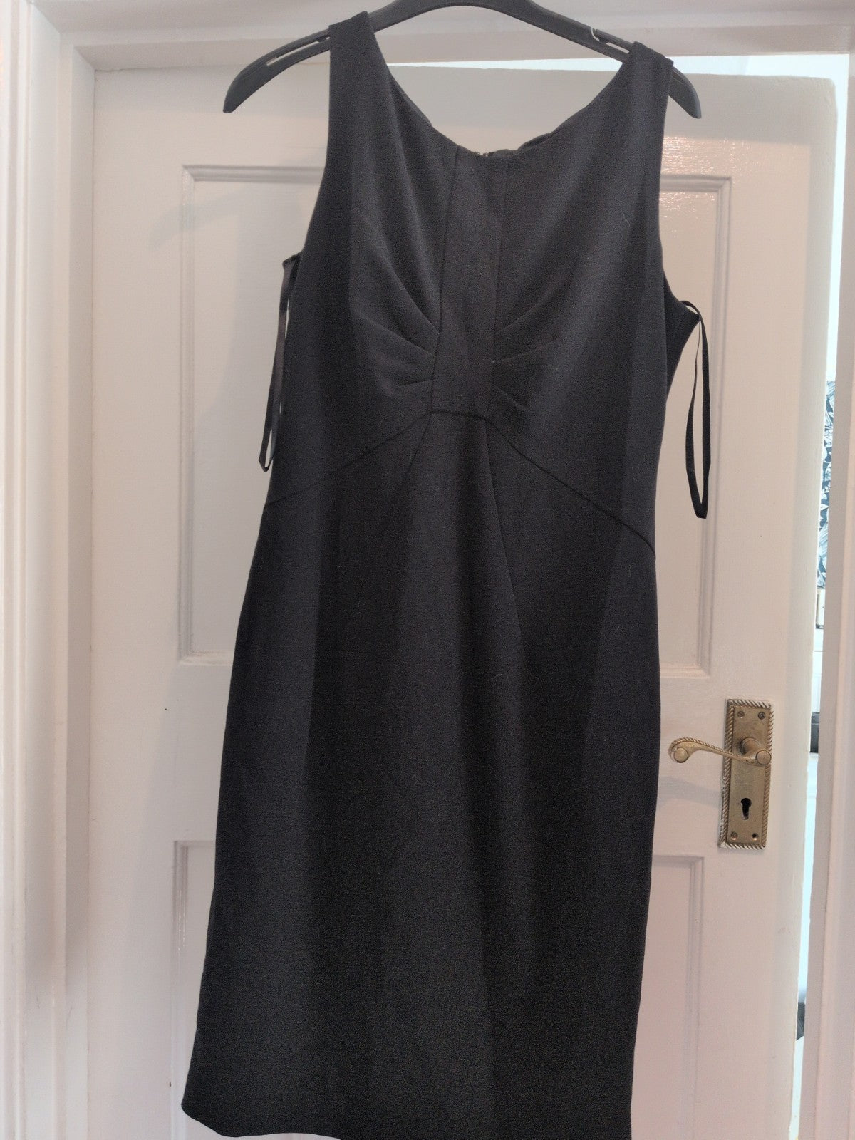 Autograph 12 Black Lined Sleeveless Dress