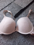 Ladies M&S 34D  Bra Opaline Plunge Free Delivery
