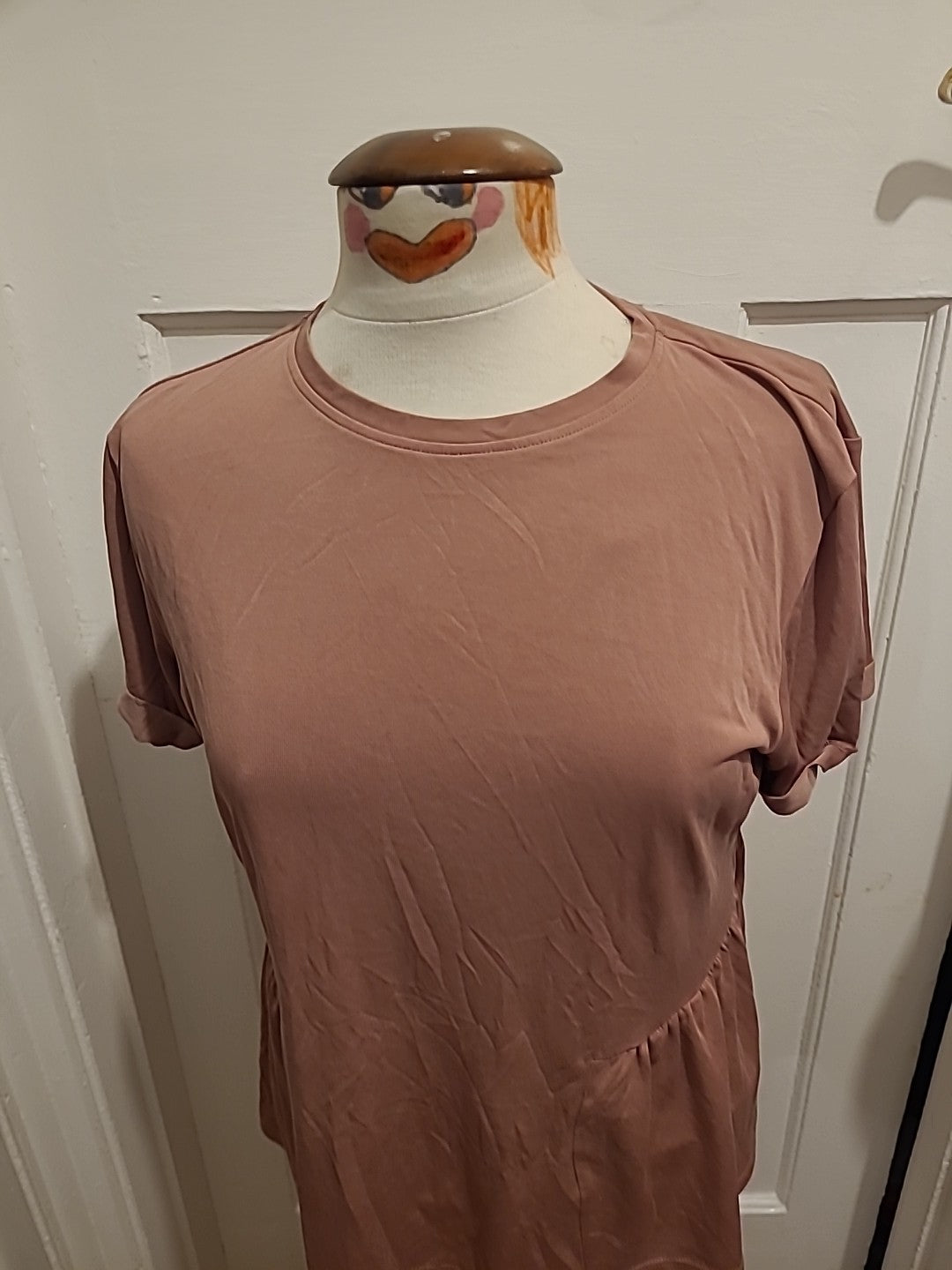 Ladies Primark Top Size 10-12 Blush