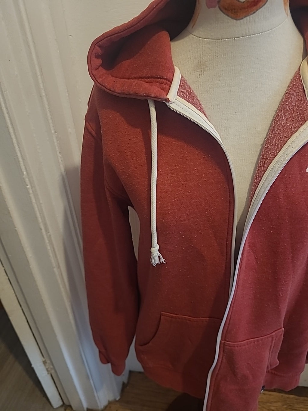 Ladies Animal Size Medium Pink Zipper Jacket