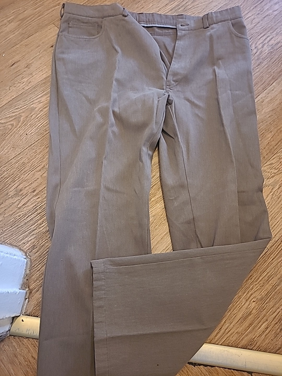 Mens Debenhams Size 40R Browny Beige Chino
