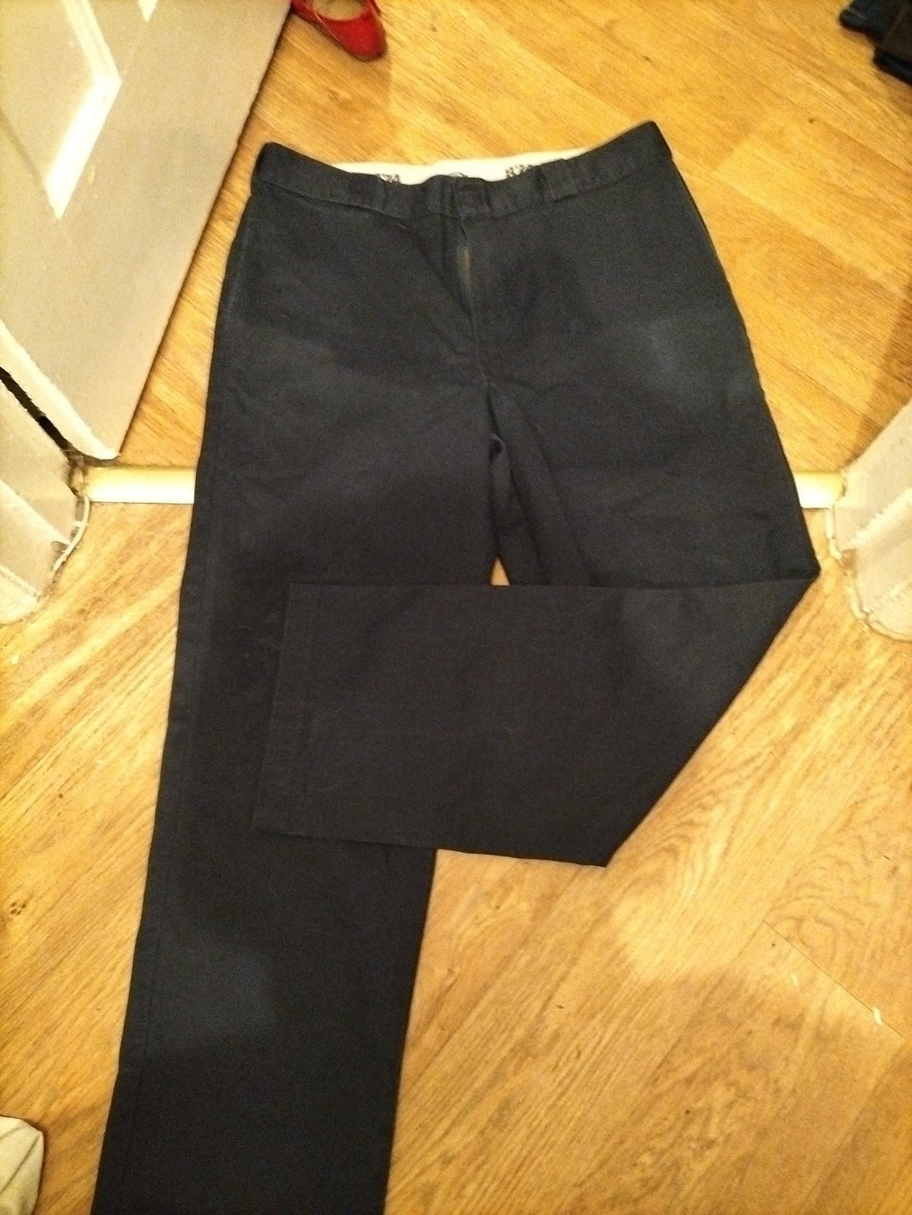 Mens Dickies Size 42" Navy Trousers
