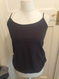 Ladies Primark Size XL 18/20 Navy Stretch Cami