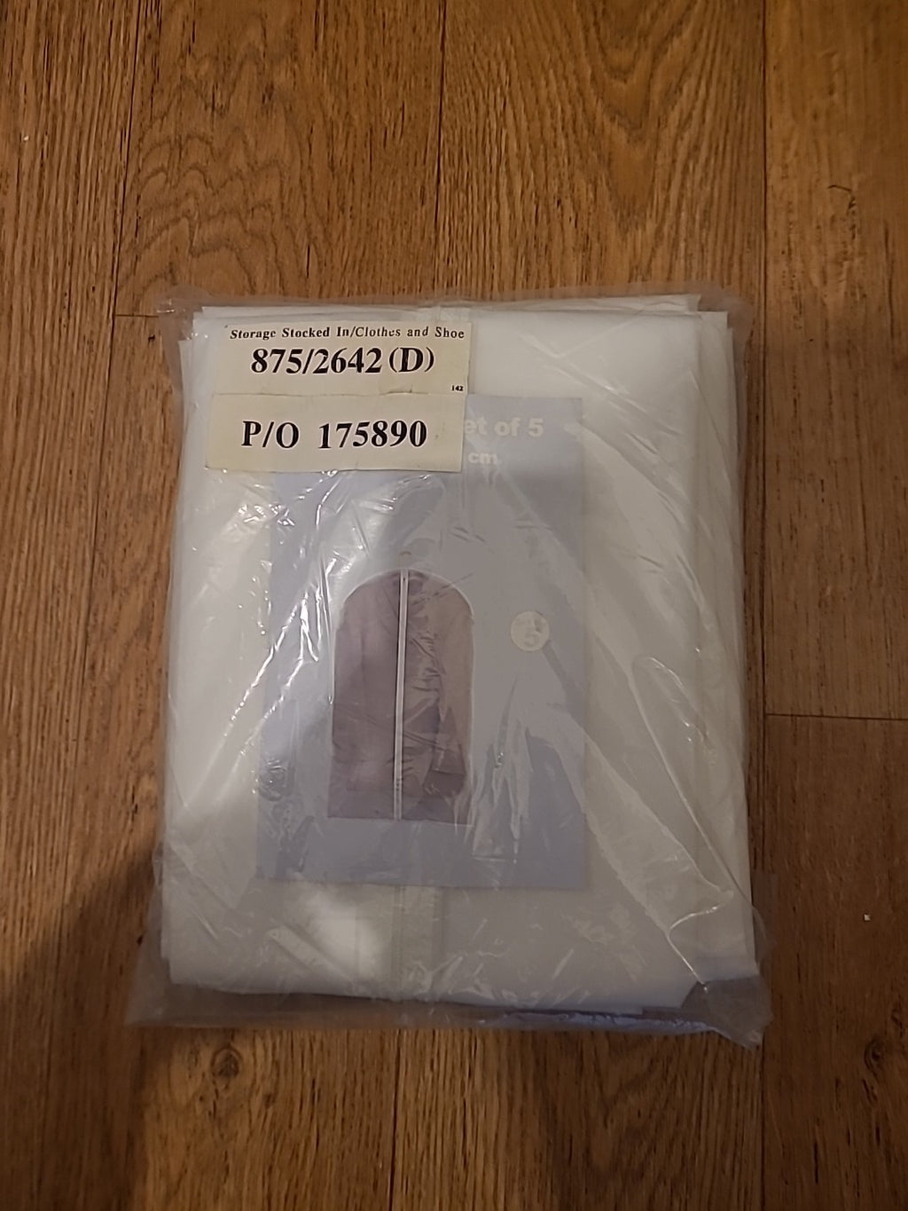 Brand New Set Of 5 Clothes Storage Bags