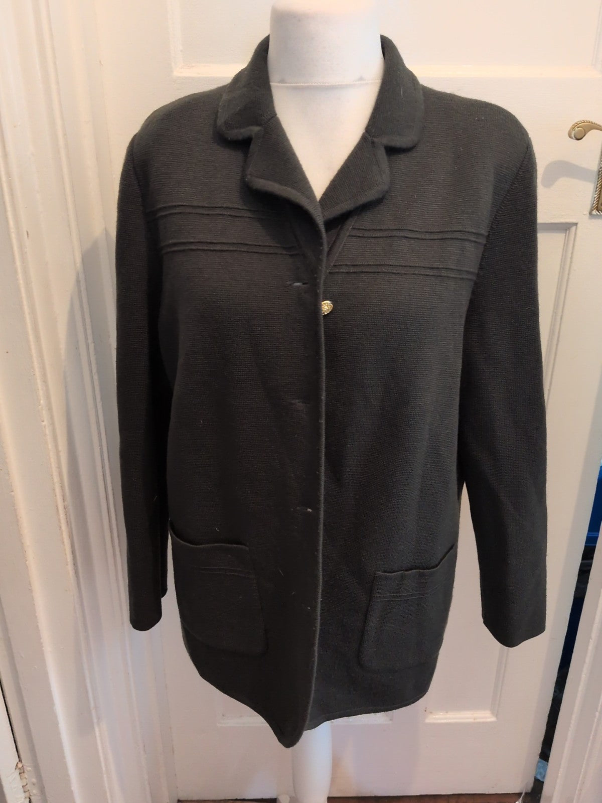 Blarney Wollen Mills 16 Green Buttoned Jacket