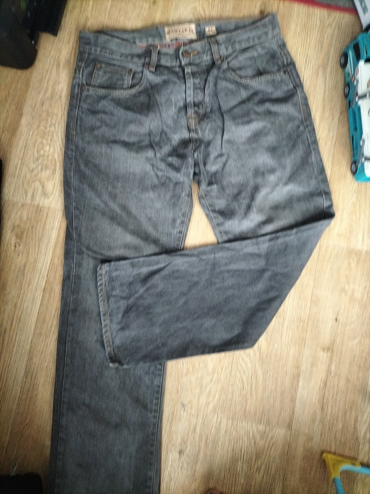 Mens Mantaray Size 36/30 Straight Denim Jeans