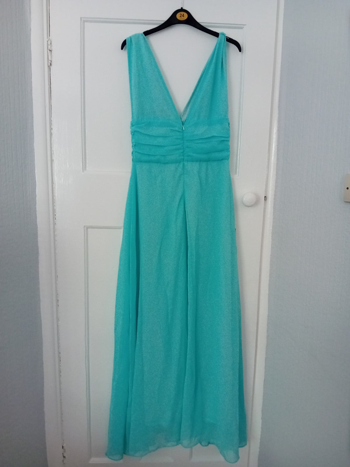 Ladies Evening Dress  Size 10 Ever Pretty V Neckline Front & Back Free Delivery
