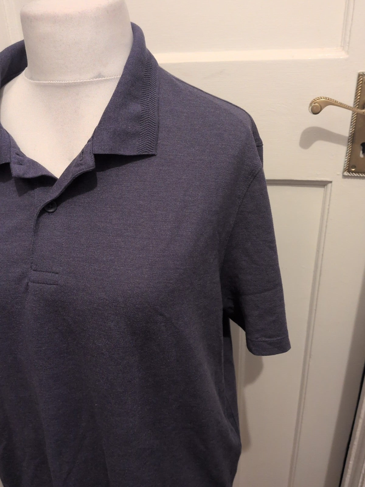 Mens 32⁰ Cool Size 2xl Navy Short Sleeved Polo