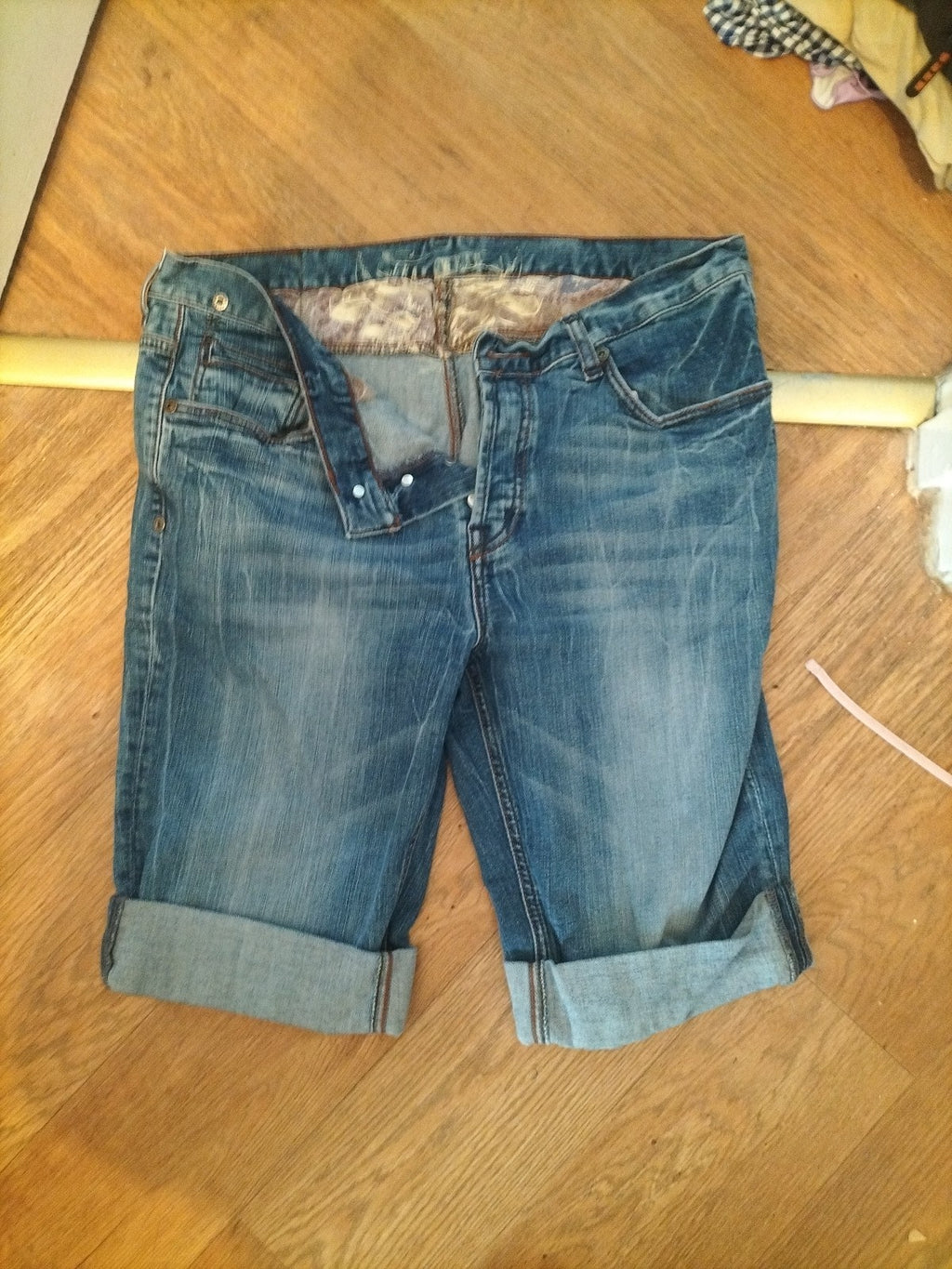 River Island 36w Denim Shorts
