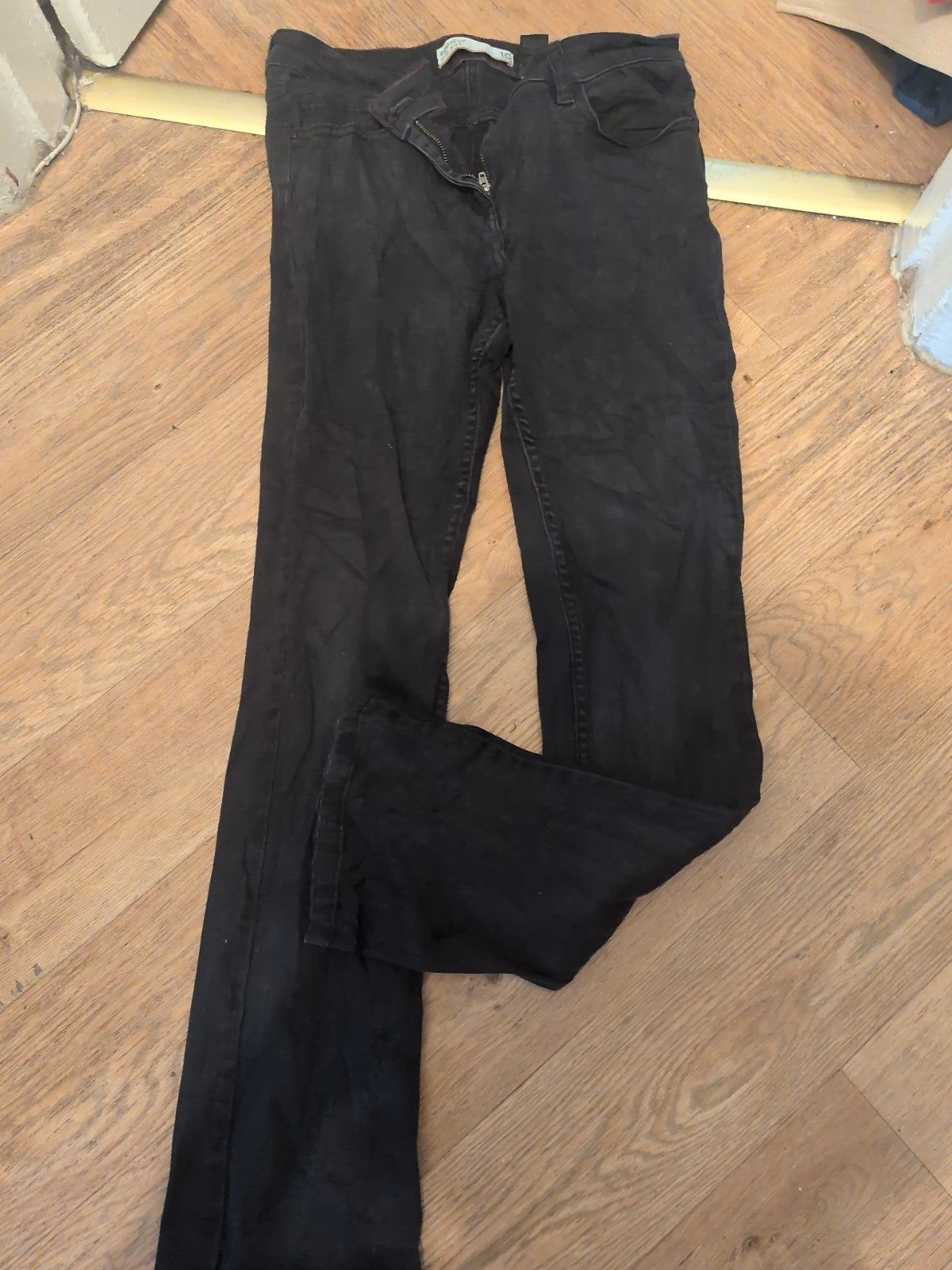 Next 10 Long Mid Rise Boot cut Jeans
