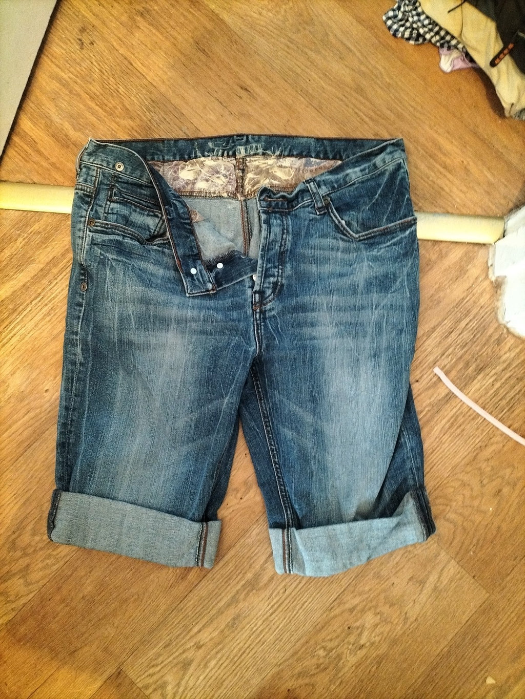 River Island 36w Denim Shorts