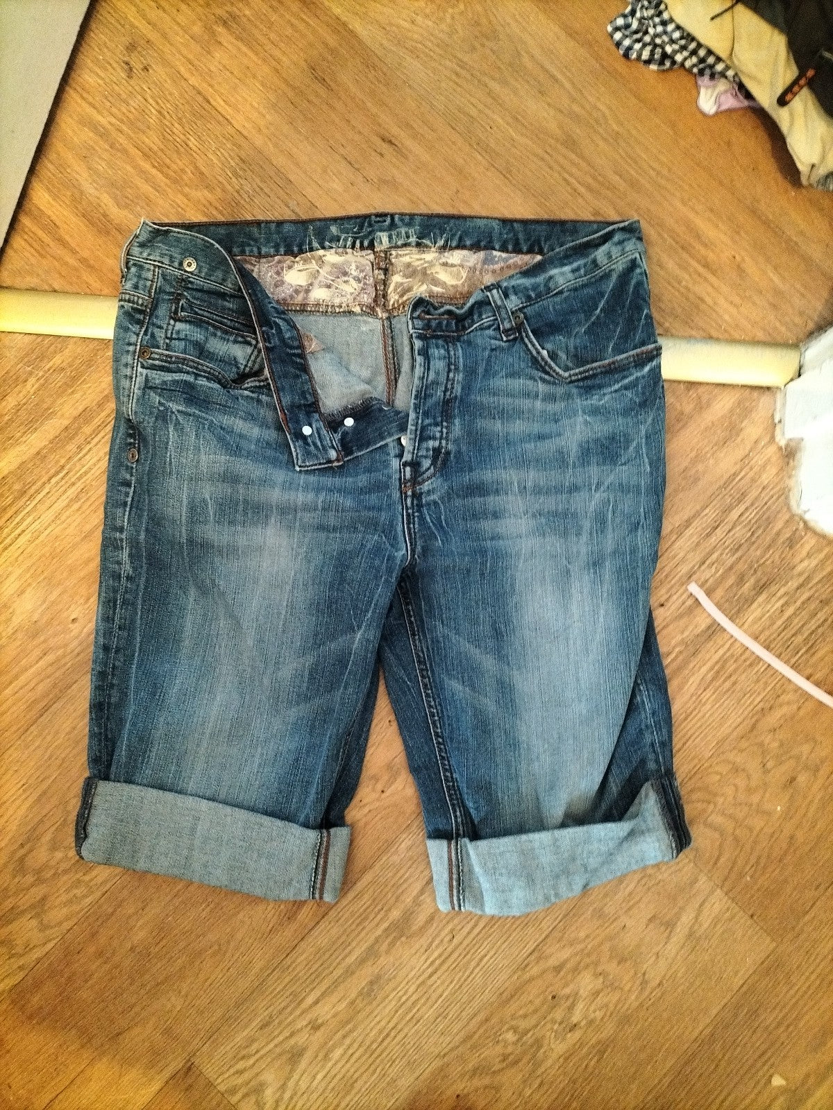 River Island 36w Denim Shorts