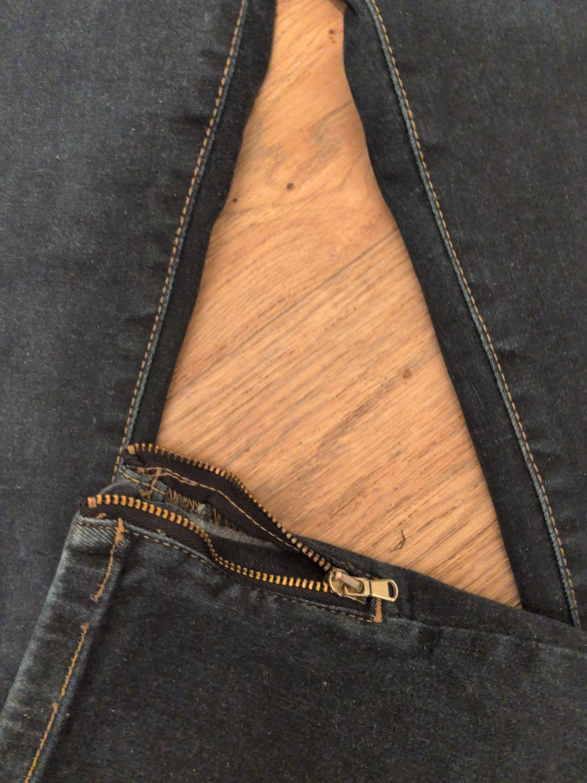 Ladies F&F Size 8 Dark Indigo Slim Jeans