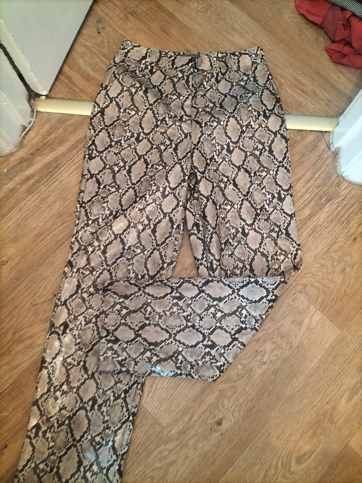 Primark 12 Snakeskin Style Trousers