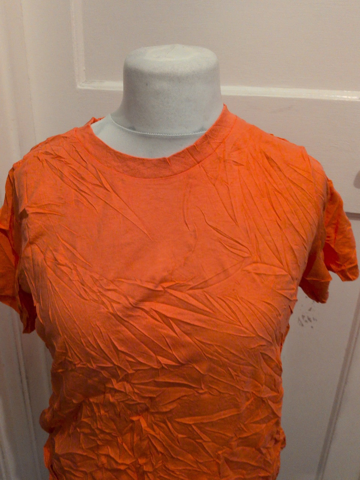 Primark Medium Coral Ladies T-shirt Short Sleeve
