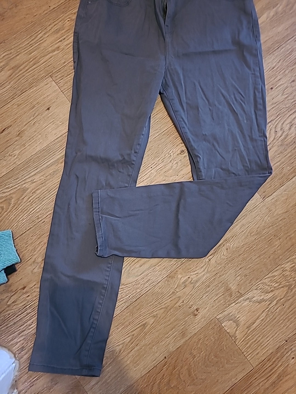 Ladies Tu Size 14R Grey Slim Jeans