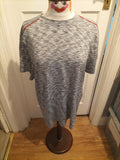 Ladies RBX Size Large Grey Fleck Short Sleeved Tshirt