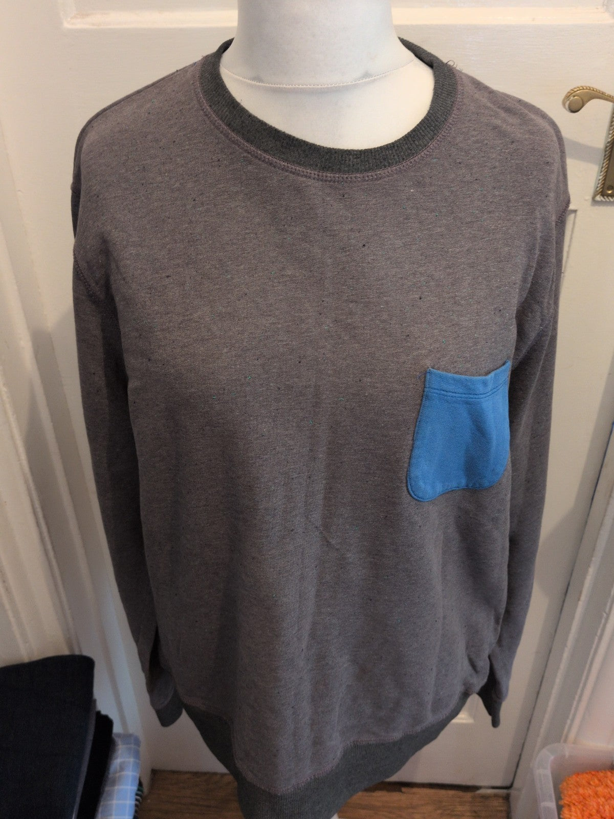 Jack&Jones 2XL Grey Long Sleeve Pullover Jumper