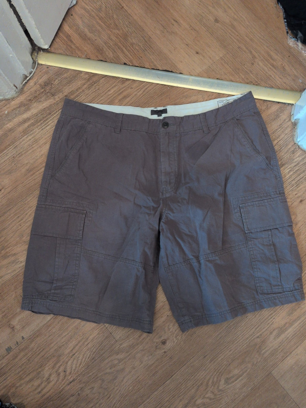 George 42W Grey Shorts Cargo Chino
