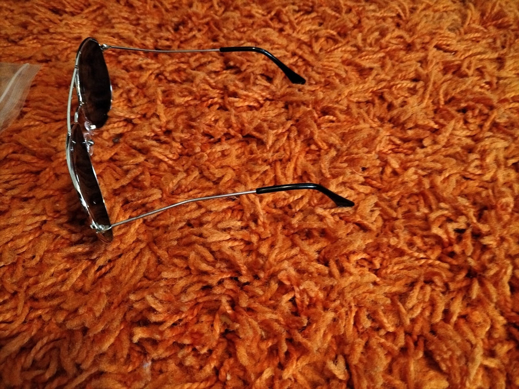 Unisex Black Tinted Sunglasses