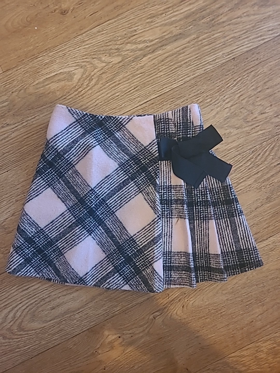 Girls Matalan Age 18-23 Months Pink Check Skirt