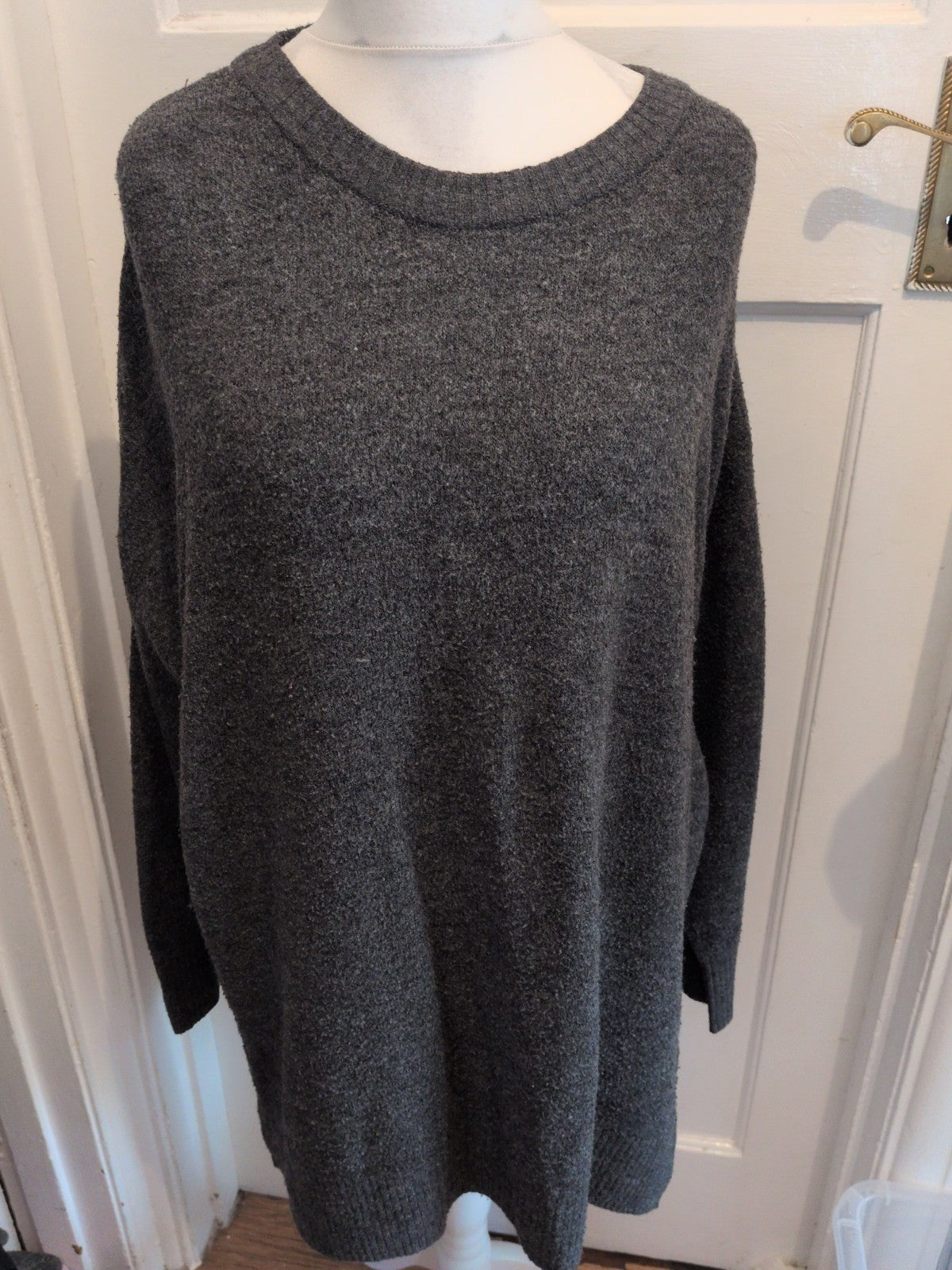 Divided XL Grey Long Sleeve Jumper Dress