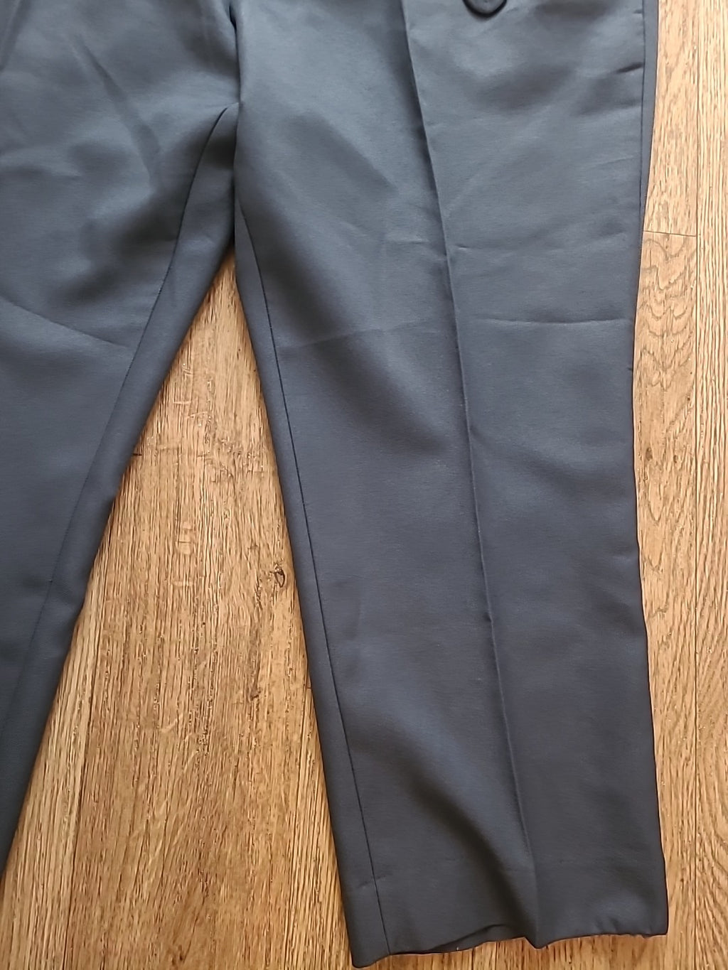 Mens Premier Man Size 44XXS Grey Elasticated Trousers